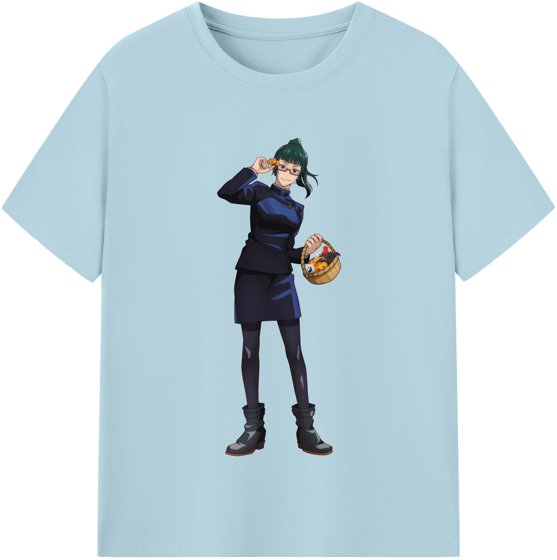 （画像用） 呪術廻戦 Jujutsu Kaisen 綿100％半袖Tシャツ（フロントプリント）